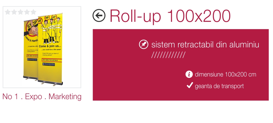 roll-up standard 100x200