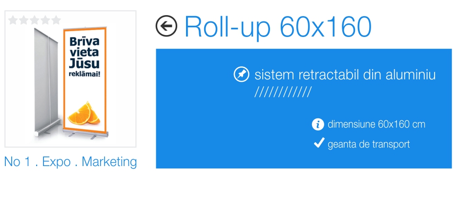roll-up standard 60x160